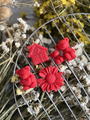 رنگ شمع قرمز سیما رنگ