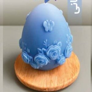 رنگ شمع آبی آسمانی سیما رنگ